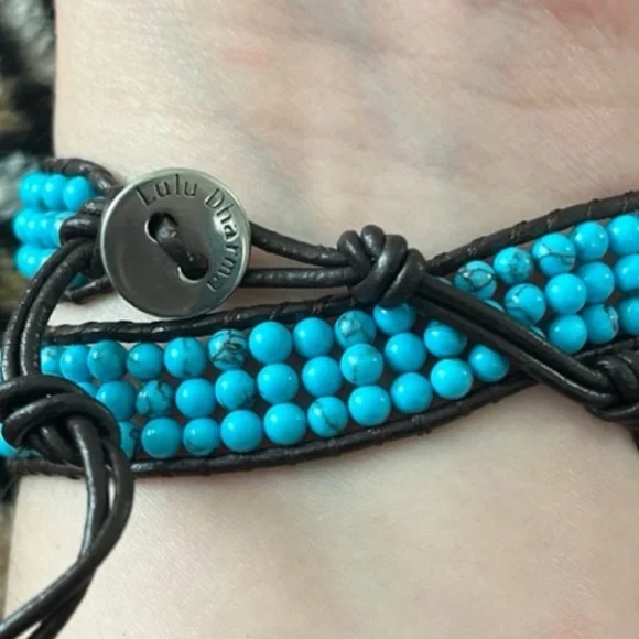 Lulu Dharma deadstock wrap bracelet - Picture 3 of 5